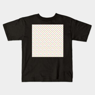 Vintage pattern with polka dots Kids T-Shirt